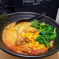W'S TANTANMEN - spicy and flavorful. at Wellness Sushi in Denver