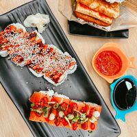 Fantastic vegan sushi! at Wellness Sushi in Denver