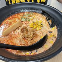 Spicy tonkotsu ramen  at Wellness Sushi in Denver