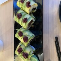 Royal Potato Roll amazingness  at Wellness Sushi in Denver