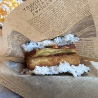 Crispy Tofu Onigiri  at Wellness Sushi in Denver