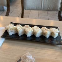 Ebi Tempura Oshi   at Wellness Sushi in Denver
