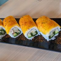 Fiery Philly Roll at Wellness Sushi in Denver