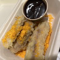 Chocolate cheese banana dessert (3/5)  at Wellness Sushi in Denver