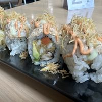 Tokyo drift roll  at Wellness Sushi in Denver