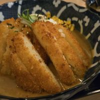 Potato katzu curry don at Wellness Sushi in Denver