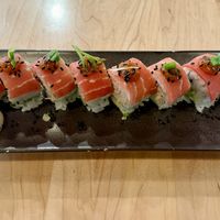 Hot Flamingo Roll  at Wellness Sushi in Denver