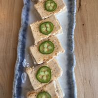 All crab oshi   at Wellness Sushi in Denver