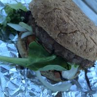 Vegan Beyond Burger  at The Blue Kow in Curwensville