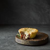 Vegan Pie at The Baker's Son Cafe in Silverdale