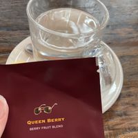 Queen berry tea  at De Zeemeeuw in Noordwijk