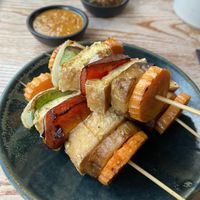 Tofu satay   at Thai Square in North London