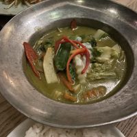 Green curry   at Thai Square in North London