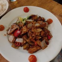 Mushroom dish at Viet Ngon in North London