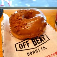 Vegan doughnut at Offbeat Donut Co in Dublin