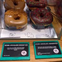 Vegan options as of March 2025 at Offbeat Donut Co in Dublin