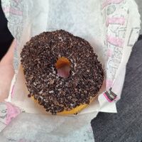 Chocolate cookie doughnut at Offbeat Donut Co in Dublin