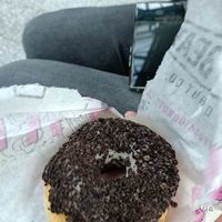 Chocolate cookie doughnut at Offbeat Donut Co in Dublin
