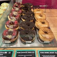 Vegan options  at Offbeat Donut Co in Dublin