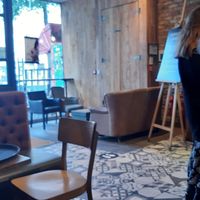 Cosy seating areas at Caffè Nero - O'Connell St Lower in Dublin