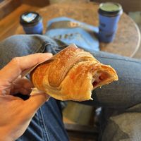 Vegan raspberry croissant  at Caffè Nero - O'Connell St Lower in Dublin