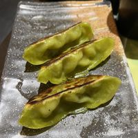 Vegetable gyozas  at Yi Duo in Barcelona