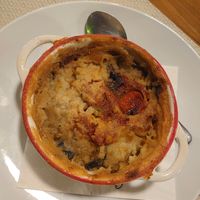 Vegan Moussaka  at 3 Pigs in Rhodes