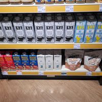 Plant milks at Holland & Barrett in Dublin