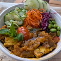 Tofu Bowl at Vegamare in Alghero