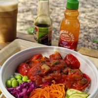 Marinara bowl at Vegamare in Alghero