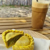 Starter and ice cappuccino at Vegamare in Alghero