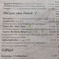 Updated vegan menu options at Altes Backhaus in Bleialf