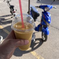 Mango smoothie   at Bo De Tam in Prague