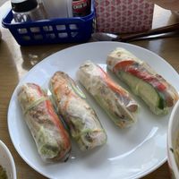 Summer rolls at Bo De Tam in Prague