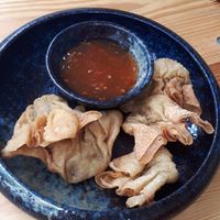 Crunchy Wantan at Veganese Quan Chay in Leipzig