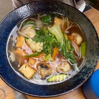 Rice noodle soup  at Veganese Quan Chay in Leipzig