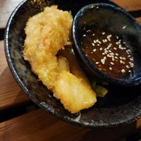 Vegan shrimp at Veganese Quan Chay in Leipzig