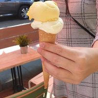 Vegan ice cream at Marx O'Larry's in Castricum
