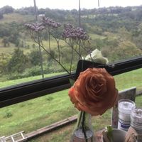 View from table at Elements Cafe in Montville