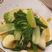 Tofu curry at Kondalilla Eco Resort in Flaxton