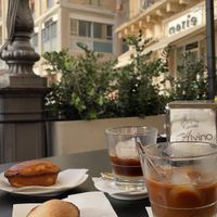 Vegan pasticciotto and Leccese coffee at Caffè Alvino in Lecce