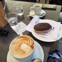 Pasticcioto with marzipan and jam at Caffè Alvino in Lecce