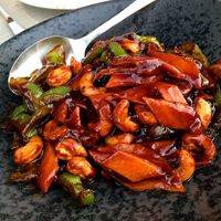 Vegan Kung Pao at Imperial Chinese in Paphos