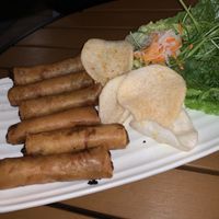 Veggie egg rolls  at Pho Da Cao in San Diego