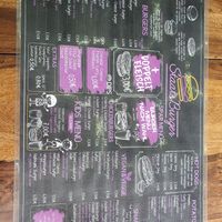 Menu at StaatsBurger in Berlin