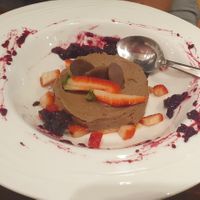 Vegan mousse at 8 Sisters Cafe & Grill in Bendigo