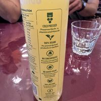 Vegan apple juice  at 8 Sisters Cafe & Grill in Bendigo