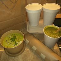 Avocado soup, Italian baguette and other treats 😋 at KURUMI in Da Nang