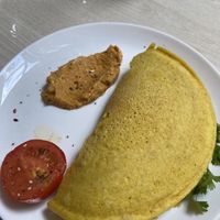 Chickpea omelette   at KURUMI in Da Nang