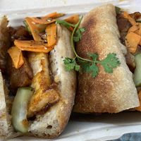 Tofu baguette, very tasty!  at KURUMI in Da Nang